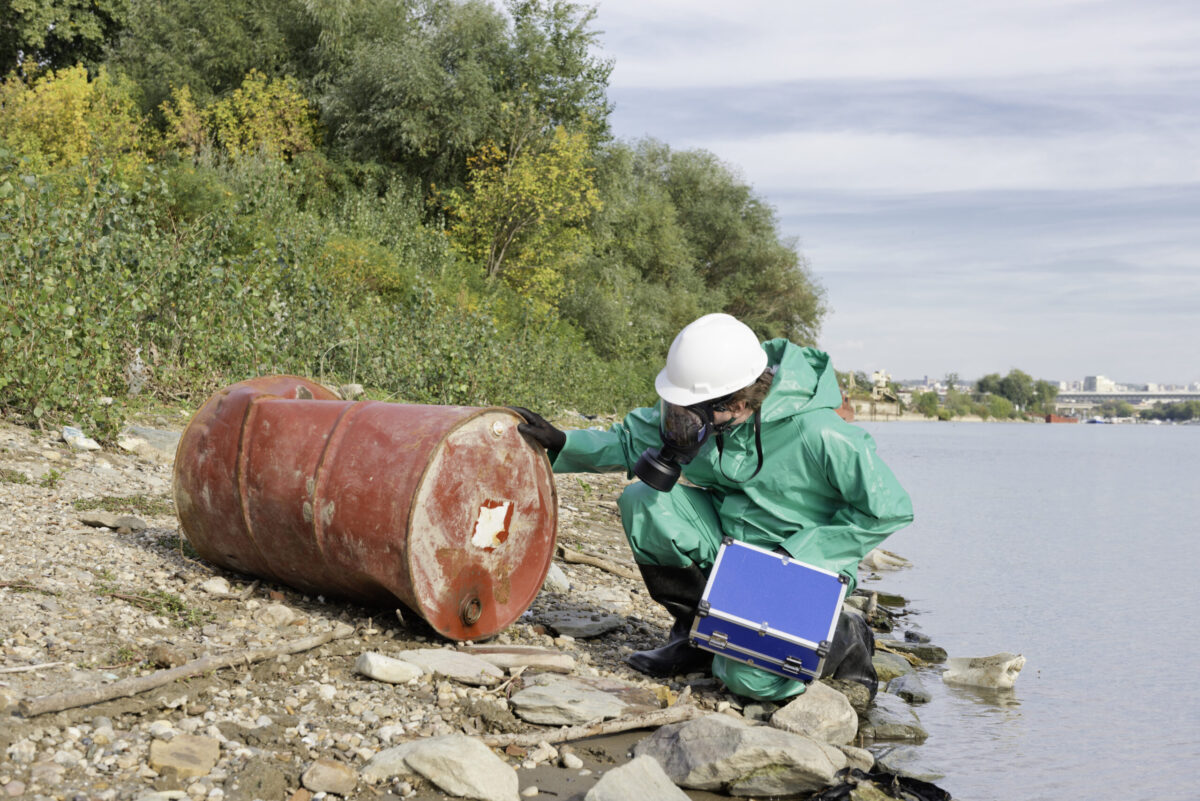 Environment inspector in the field